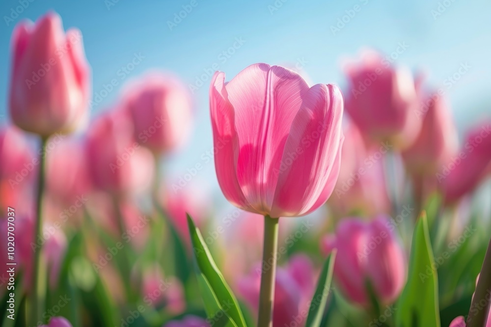 pink and white tulips pink and white tulips