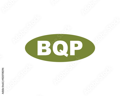 BQP logo design vector template. BQP