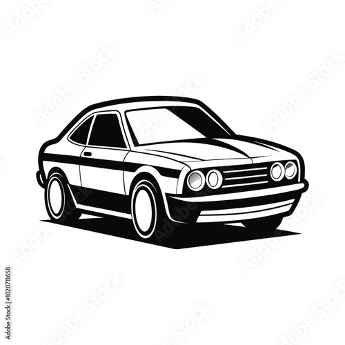 car-illustration-design-black-and-white