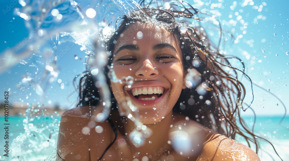 person in the pool Generative AI person in the pool Generative AI