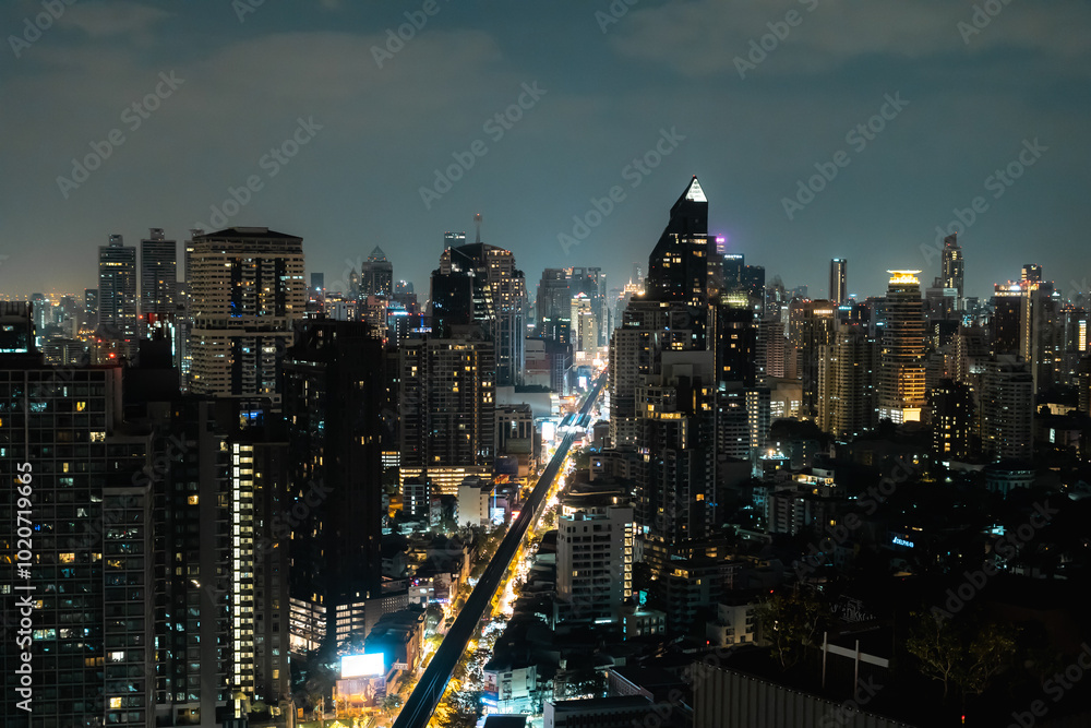 Obraz premium Bangkok cityscape