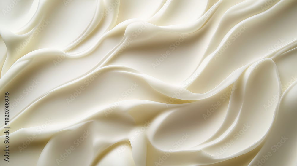 Obraz premium White cream texture background