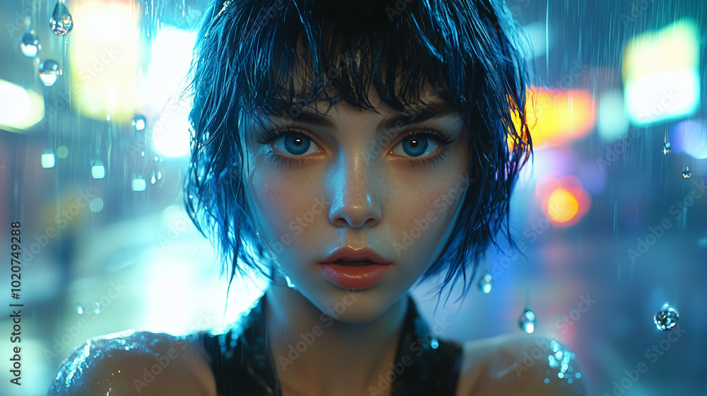 portrait of a woman Generative AI portrait of a woman Generative AI
