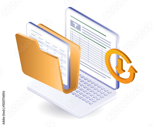 Computer technology digital form data