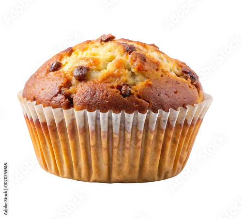 muffin isolated on transparent background