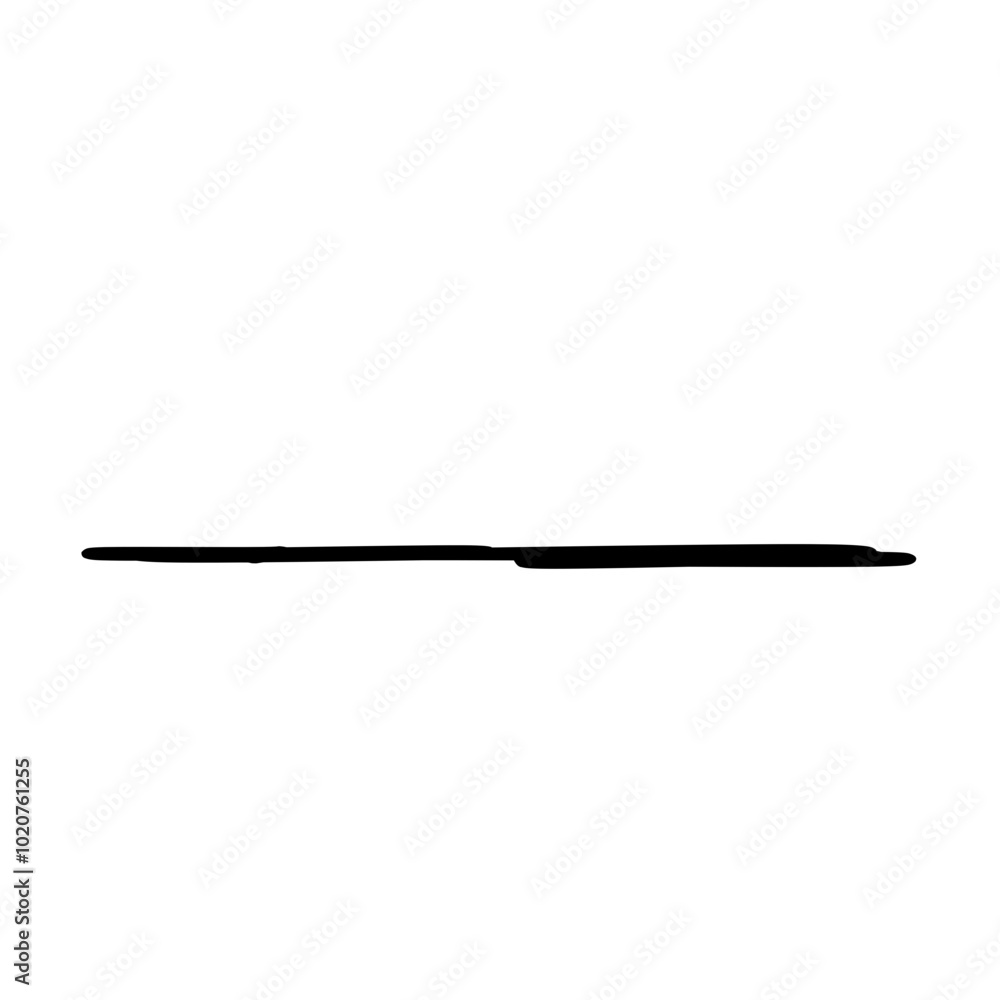 black vector underlines, marker lines and squiggles. black vector underlines, marker lines and squiggles.