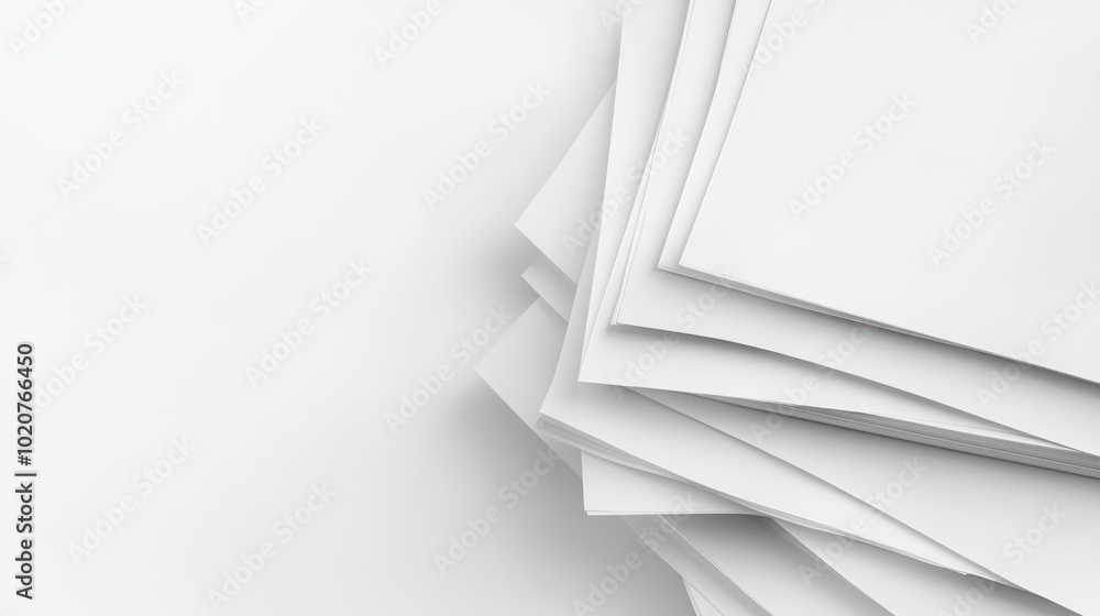 Obraz premium Stack of Papers