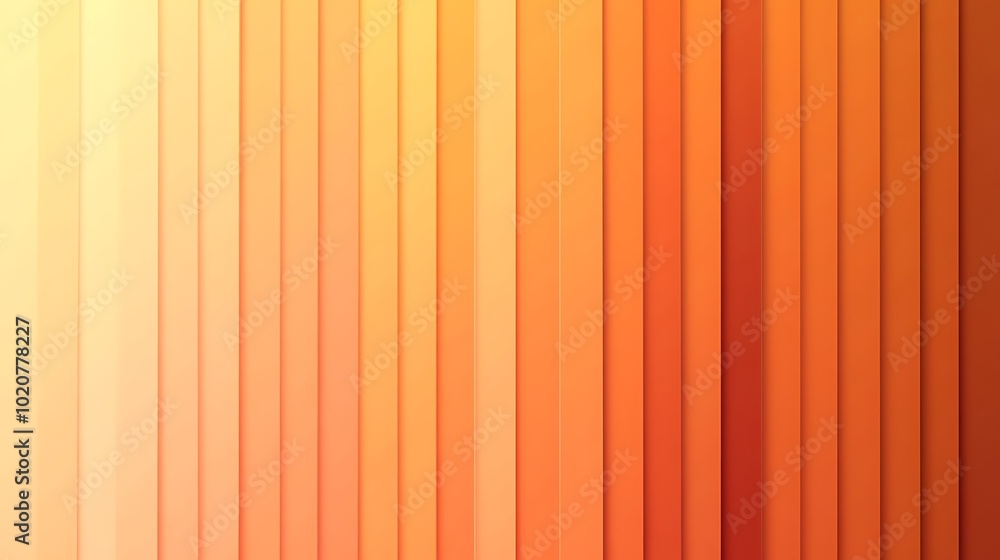 Obraz premium A warm embrace of orange hues gracefully blending into a smooth monochromatic gradient background