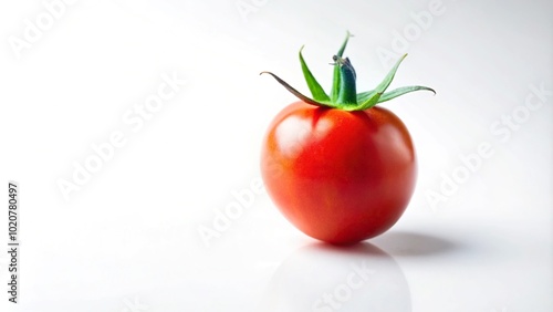 Fresh cherry tomato isolated on white background