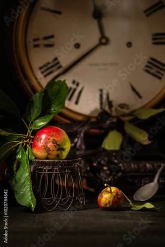 A retro autumn still life