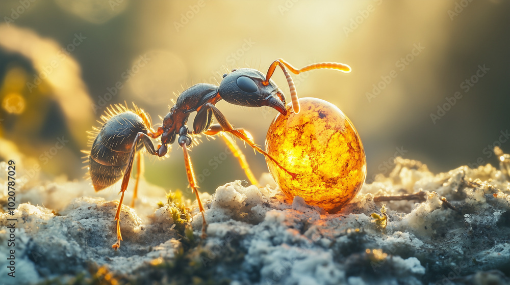ant on the ground with egg Generative AI
ant on the ground with egg Generative AI