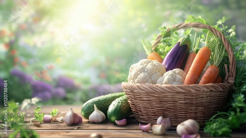 The Beautiful Vegetable Basket