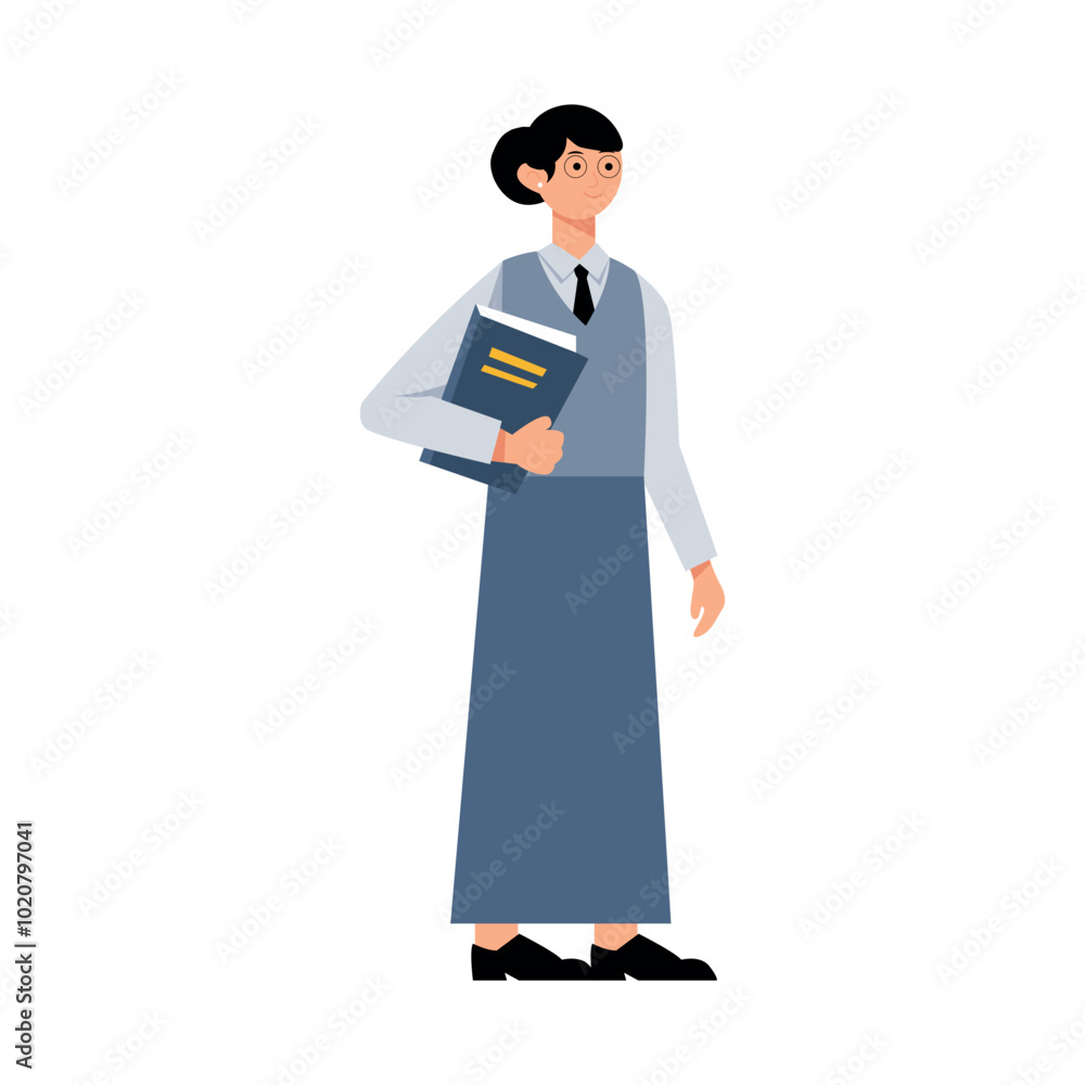 Flat Teacher Character Illustrations
Flat Teacher Character Illustrations