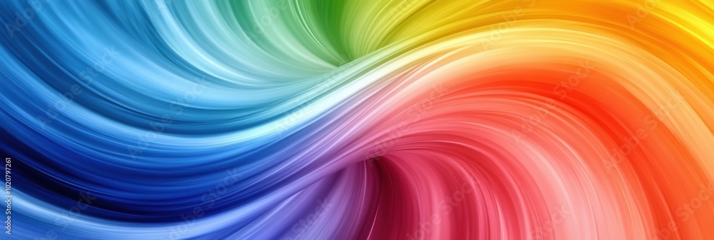 Vibrant Rainbow Swirl, an abstract blend of colors creating a smooth, dynamic flow that captivates the eye and sparks imagination Vibrant Rainbow Swirl, an abstract blend of colors creating a smooth, dynamic flow that captivates the eye and sparks imagination