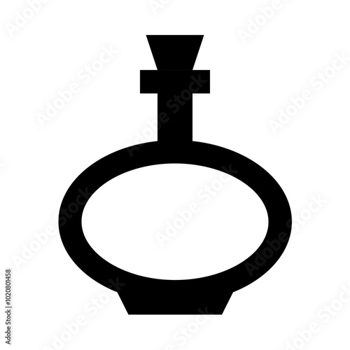 Magic Potion Bottle Line Icon
