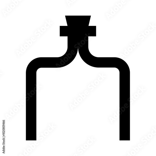 Magic Potion Bottle Line Icon