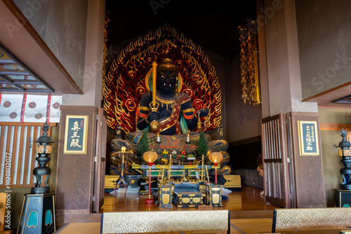 由加山 蓮台寺の不動明王