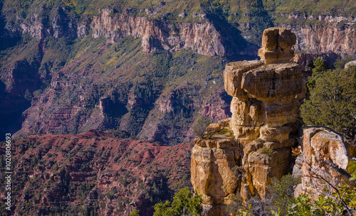 Rock Formation in the Grand Canyon