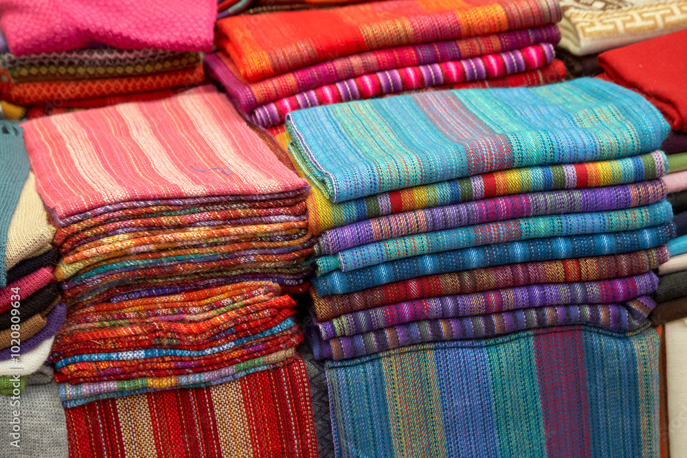 Ollantaytambo is known for its high-quality weaving and colorful textiles, often made using traditional Inca techniques. Cusco Peru. Ollantaytambo is known for its high-quality weaving and colorful textiles, often made using traditional Inca techniques. Cusco Peru.
