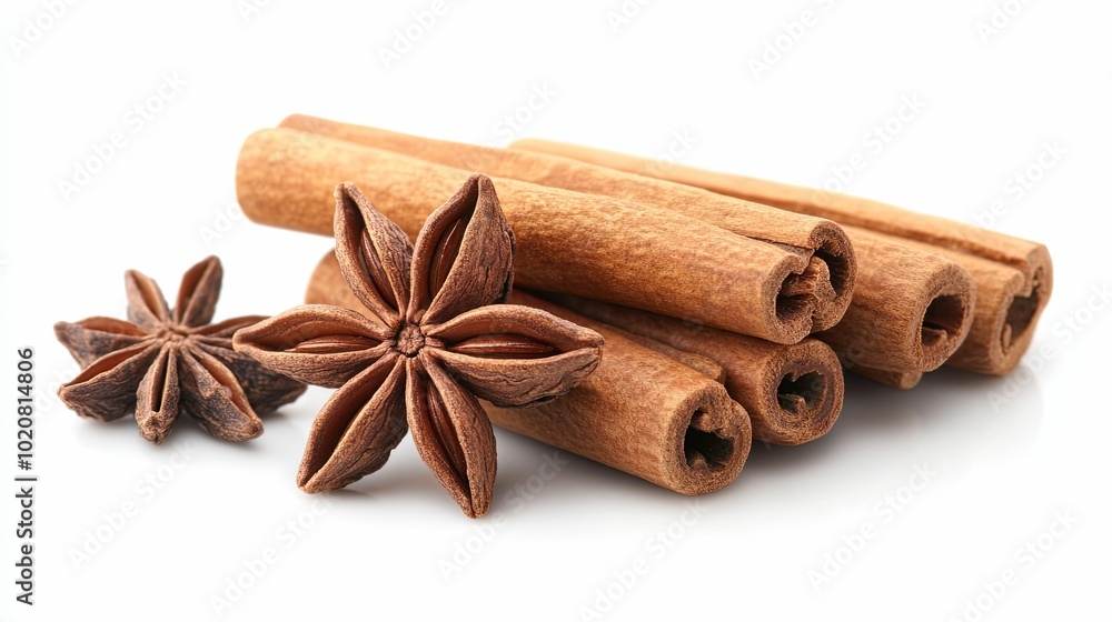 Cinnamon Sticks and Star Anise Cinnamon Sticks and Star Anise