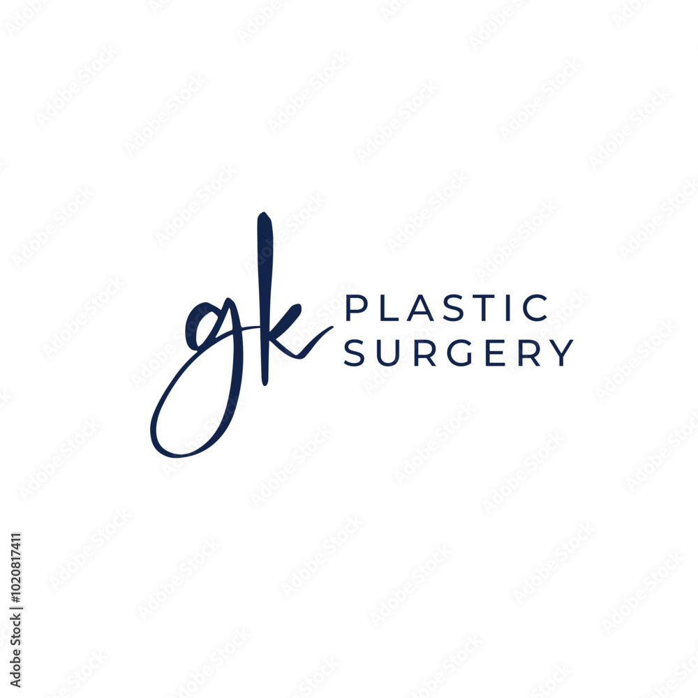 GK initial letters Luxury logo design GK initial letters Luxury logo design
