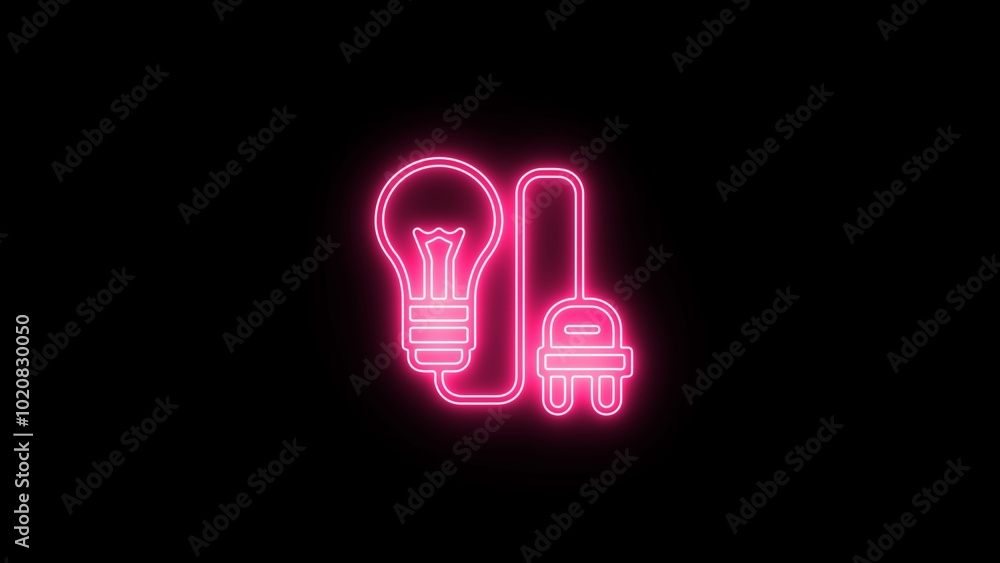 A neon power electronic icon typically features a glowing, rendered in neon-like colors, such as electric blue, bright green, or fluorescent pink. It's commonly used to represent power, energy, or tec A neon power electronic icon typically features a glowing, rendered in neon-like colors, such as electric blue, bright green, or fluorescent pink. It's commonly used to represent power, energy, or tec