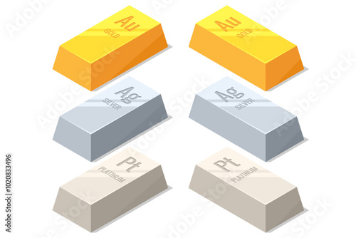 Ingots precious metals gold, silver and platinum. Investing Banking business. Increase in cost of precious metals. Investments in golden securities. Buying aurum ETF