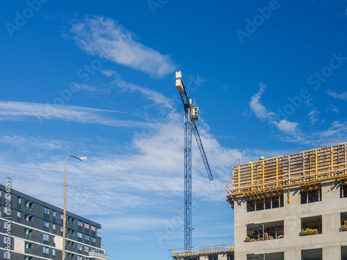 Construction of a new building