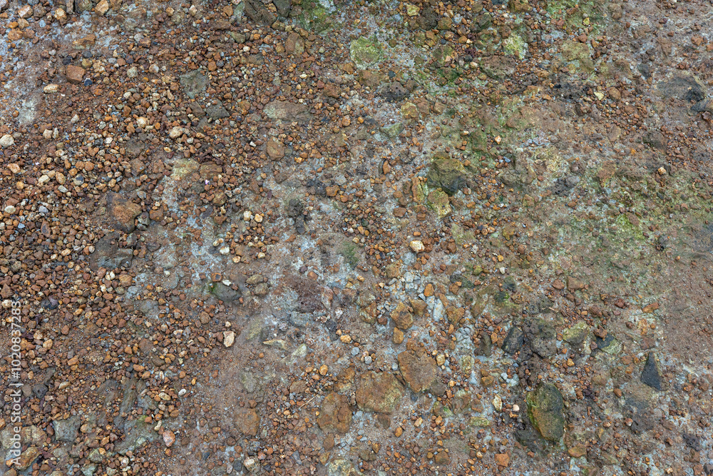 Water-sculpted stone texture, rough and raw, a natural abstract pattern etched on the coastal wall Water-sculpted stone texture, rough and raw, a natural abstract pattern etched on the coastal wall
