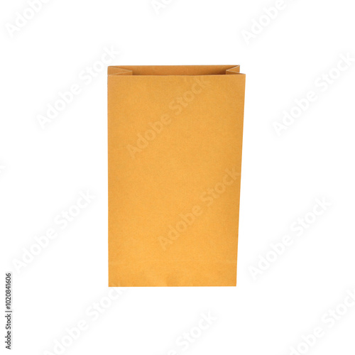 Brown paper bag transparent png