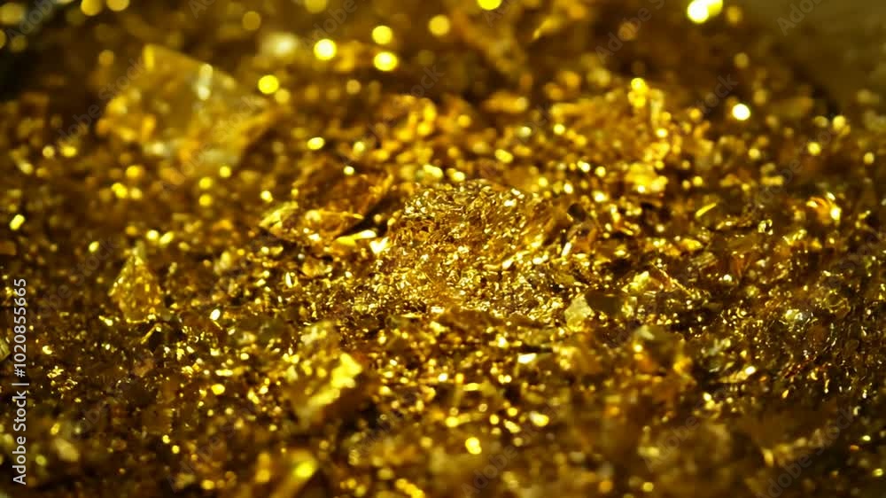 pile of mined gold, zoom in. 4K
pile of mined gold, zoom in. 4K