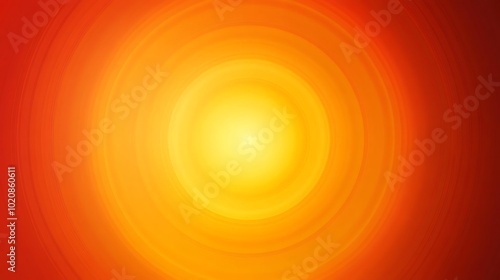 A radiant glowing orb emerges in a warm gradient of golden hues against a vibrant background background