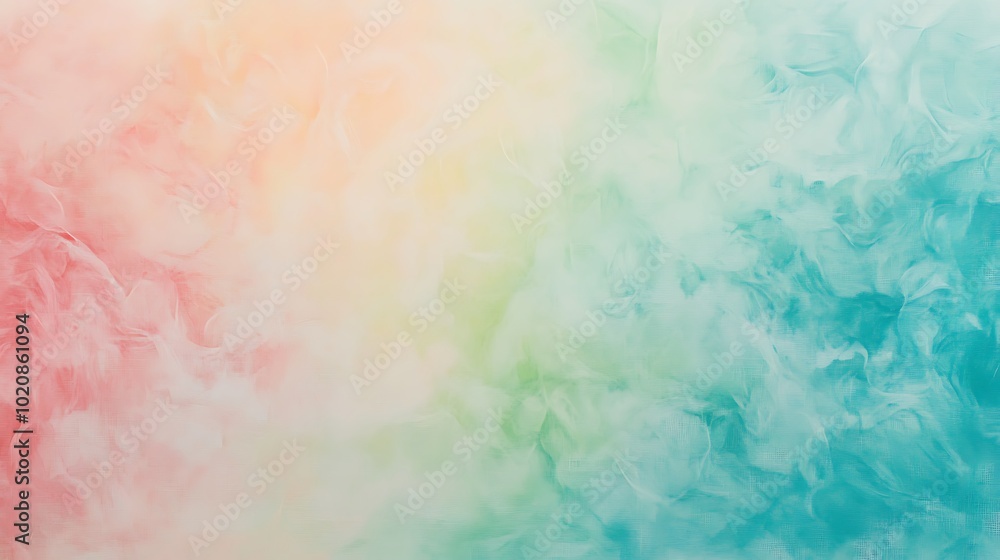 A whimsical blend of soft pastel tones creating a tranquil gradient display in gentle hues background A whimsical blend of soft pastel tones creating a tranquil gradient display in gentle hues background