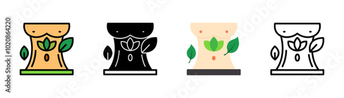 Set of Prebiotics Icon