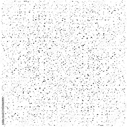 Rough black and white texture vector. Distressed overlay texture. Grunge background. Abstract textured effect. Vector Illustration. Black isolated on white background. EPS10