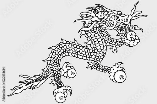 Kingdom of Bhutan Druk (Thunder Dragon) Symbol