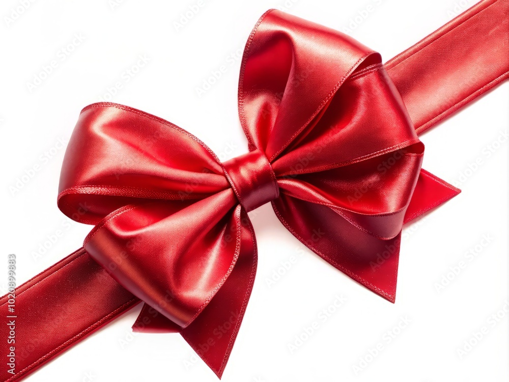 Elegant red ribbon with a beautiful bow on a transparent background, ideal for enhancing your holiday gifts and decorations with a cheerful seasonal Elegant red ribbon with a beautiful bow on a transparent background, ideal for enhancing your holiday gifts and decorations with a cheerful seasonal