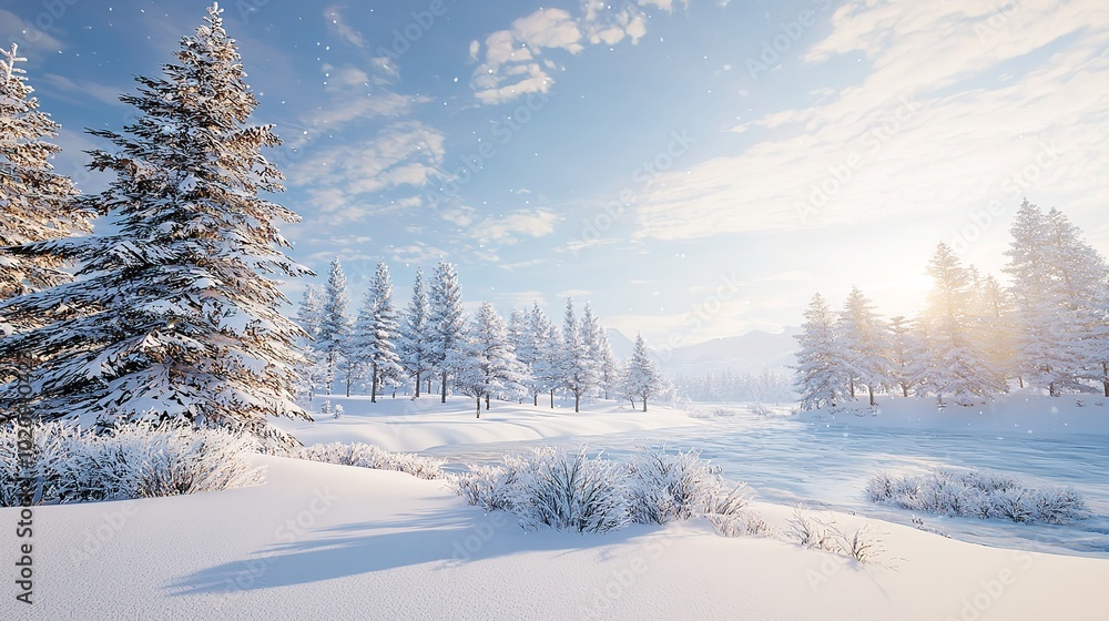 Winter forest wallpaper Winter forest wallpaper