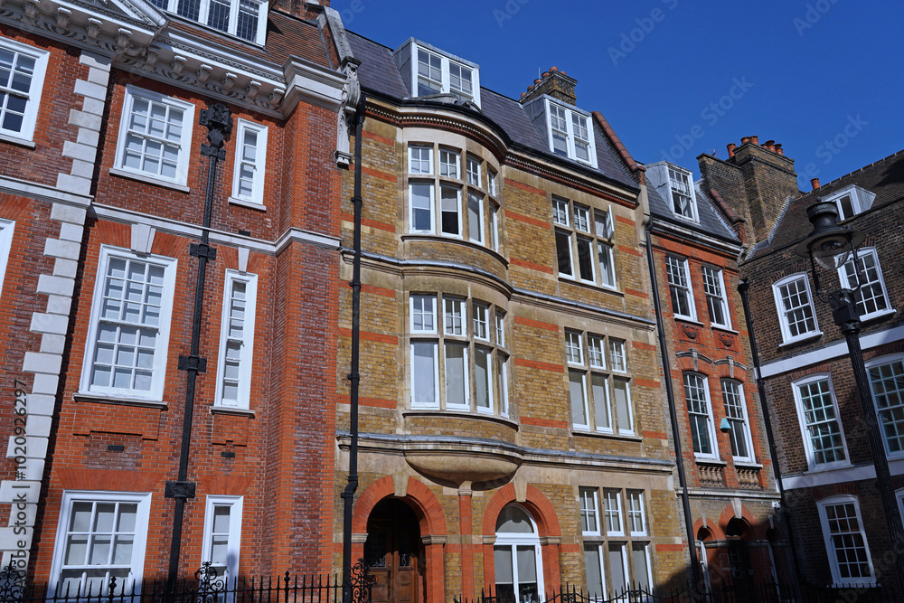 London, Westminster, elegant Georgian townhouses London, Westminster, elegant Georgian townhouses