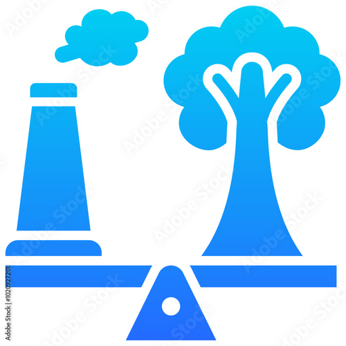 Carbon Offsets Icon