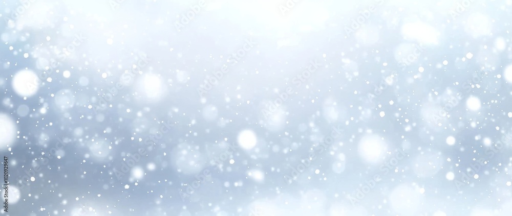 Blue snowfall bokeh background, abstract snowflake background on blurry blue abstract background Blue snowfall bokeh background, abstract snowflake background on blurry blue abstract background