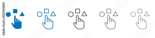 Choice icon Isolated flat vector in outline