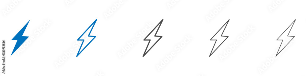 Flash icon Isolated flat vector in outline Flash icon Isolated flat vector in outline