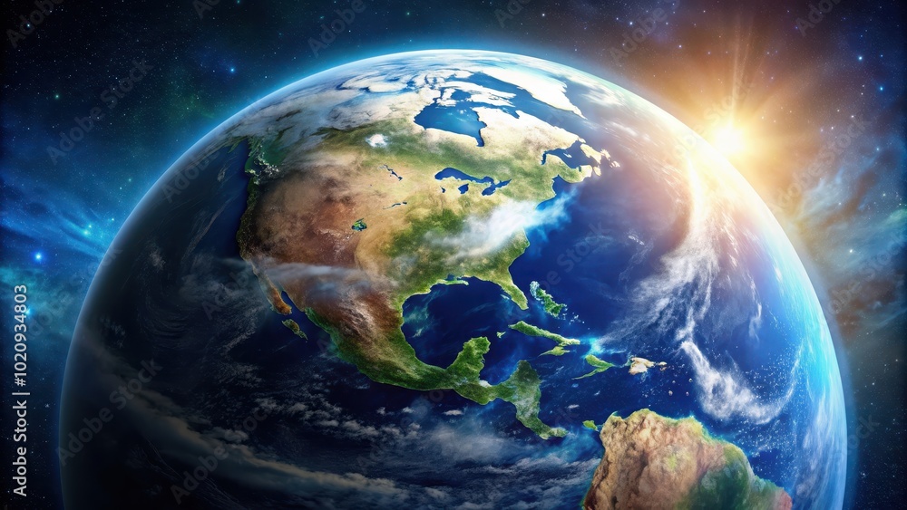 Planet Earth A stunning image of the Earth from space, showcasing its beauty and natural wonders, Earth, planet Planet Earth A stunning image of the Earth from space, showcasing its beauty and natural wonders, Earth, planet