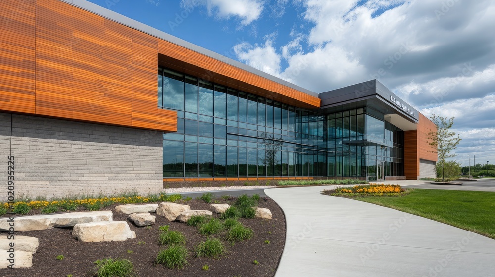 Modern Architectural Design of Commercial Building Modern Architectural Design of Commercial Building