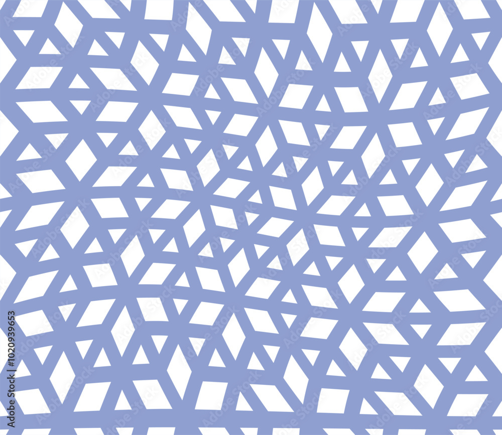 Abstract geometric pattern. A seamless vector background. White and blue ornament. Graphic modern pattern. Simple lattice graphic design Abstract geometric pattern. A seamless vector background. White and blue ornament. Graphic modern pattern. Simple lattice graphic design