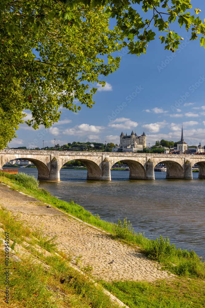 Chateau de Saumur (Saumur Castle), Pays de la Loire, France Chateau de Saumur (Saumur Castle), Pays de la Loire, France