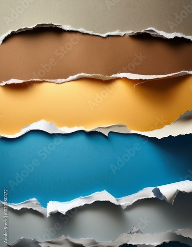 Arrière-plan avec texture de papier déchiré