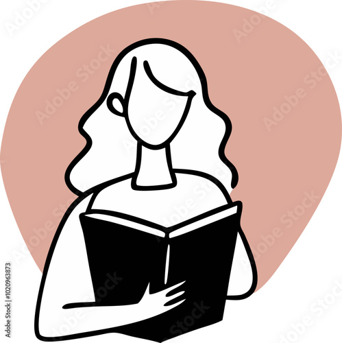 study illustration svg