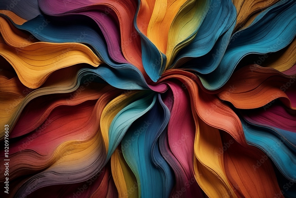 Vibrant Abstract Swirls in Dynamic Colorful Patterns Vibrant Abstract Swirls in Dynamic Colorful Patterns